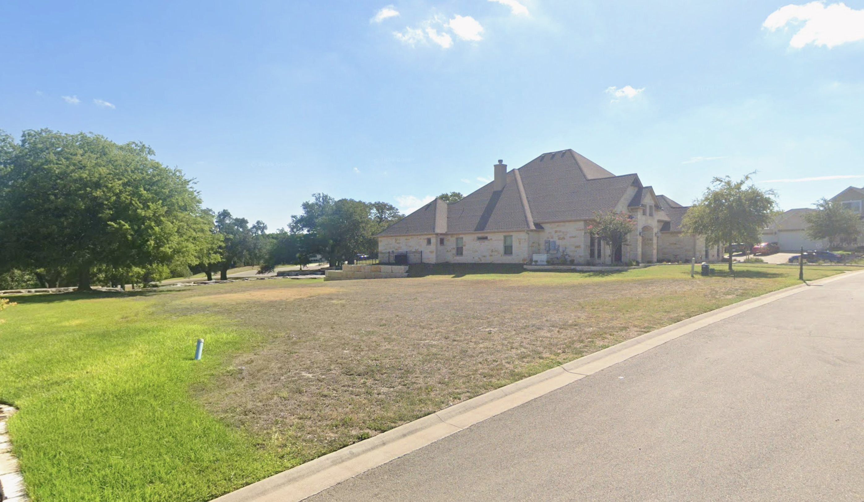 Before — street view photo without pool